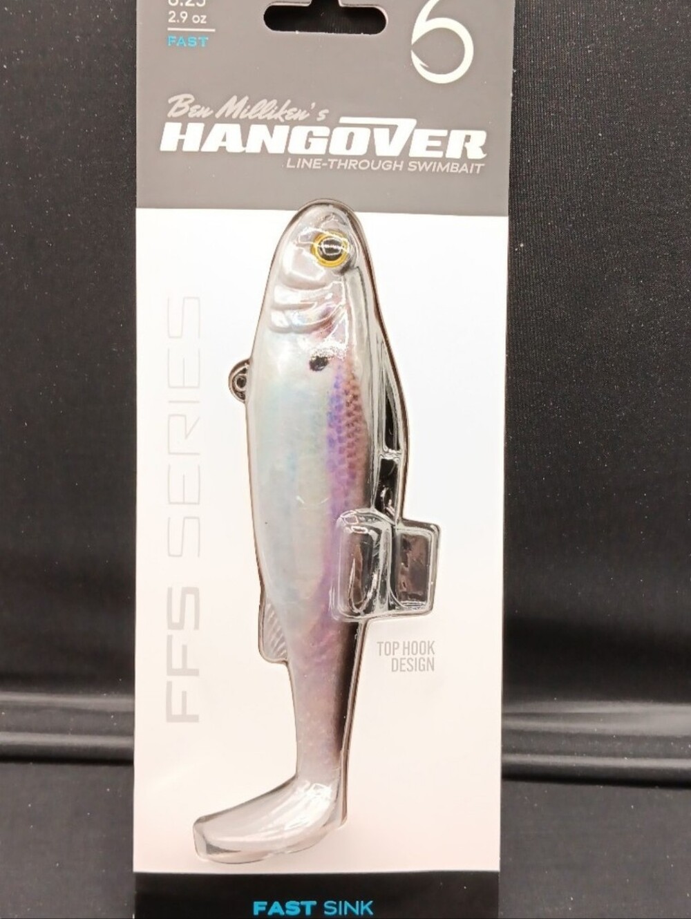 6th Sense Ben Millikan Hangover Linethrew Swimbait Live Gizzard Fast Sink NIP